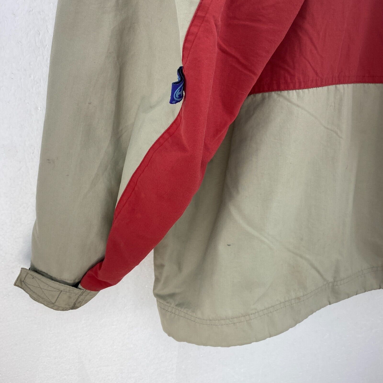 Helly Hansen Boardwear Breathable Full Zip Beige Jacket Size M Hooded