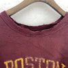 Champion Reverse Weave Boston College Spell Out Burgundy Red Sweatshirt Size M