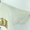 Michigan Wolverines Football NCAA White T-shirt Size M Single Stitch Women's
