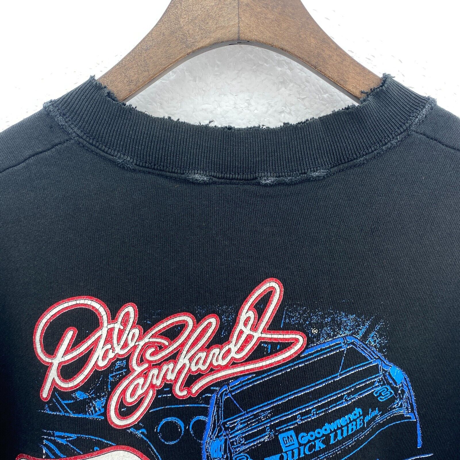 3 Dale Earnhardt Nascar Let The Mind Games Begin Black Sweatshirt Size L