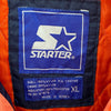 Starter Syracuse University Navy Blue Quarter Zip Insulated Jacket Size XL