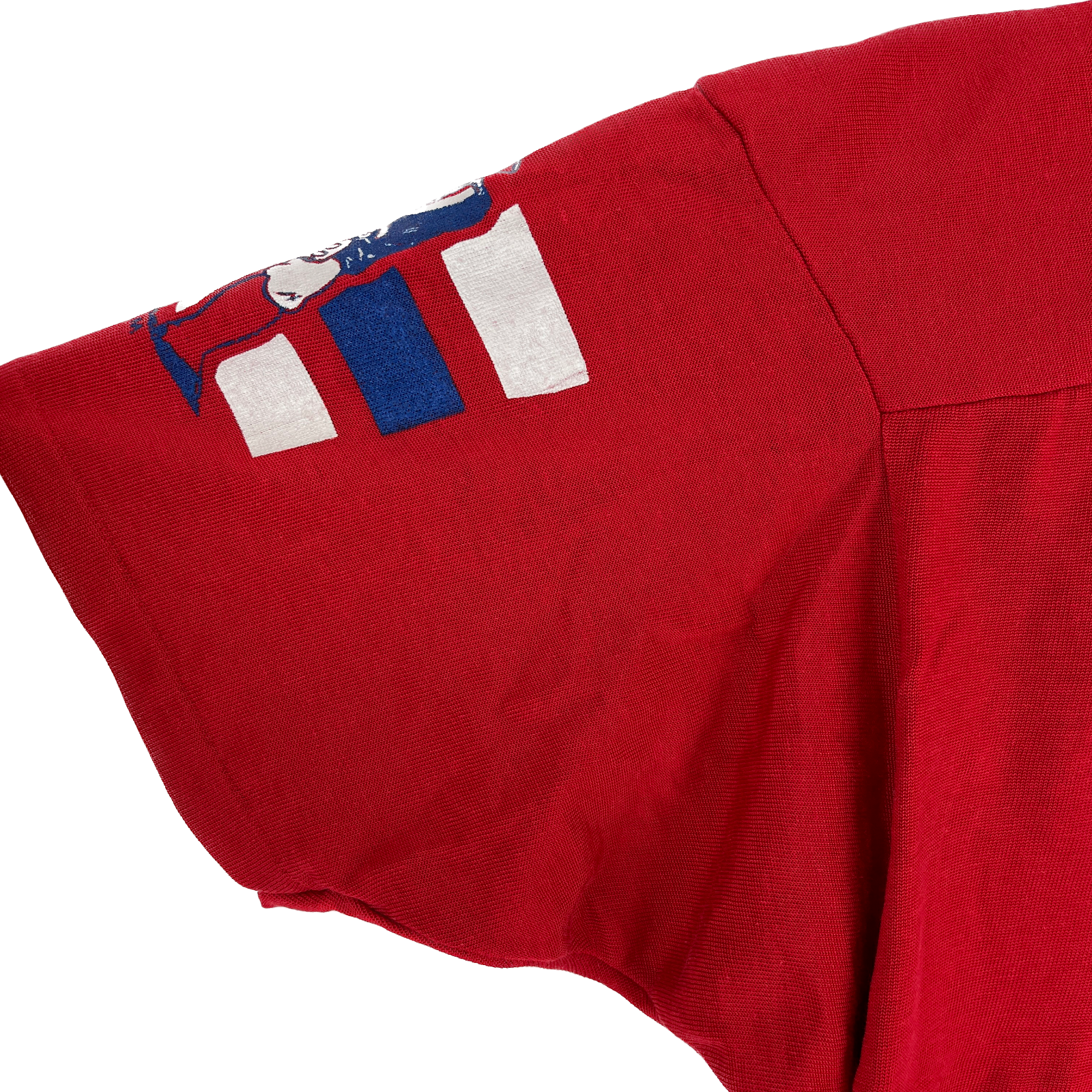 Vintage Champion New England Patriots NFL Red Jersey Size L