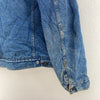 Levi's Orange Tab Sherpa Denim Blue Medium Wash Size 40 Snap Up