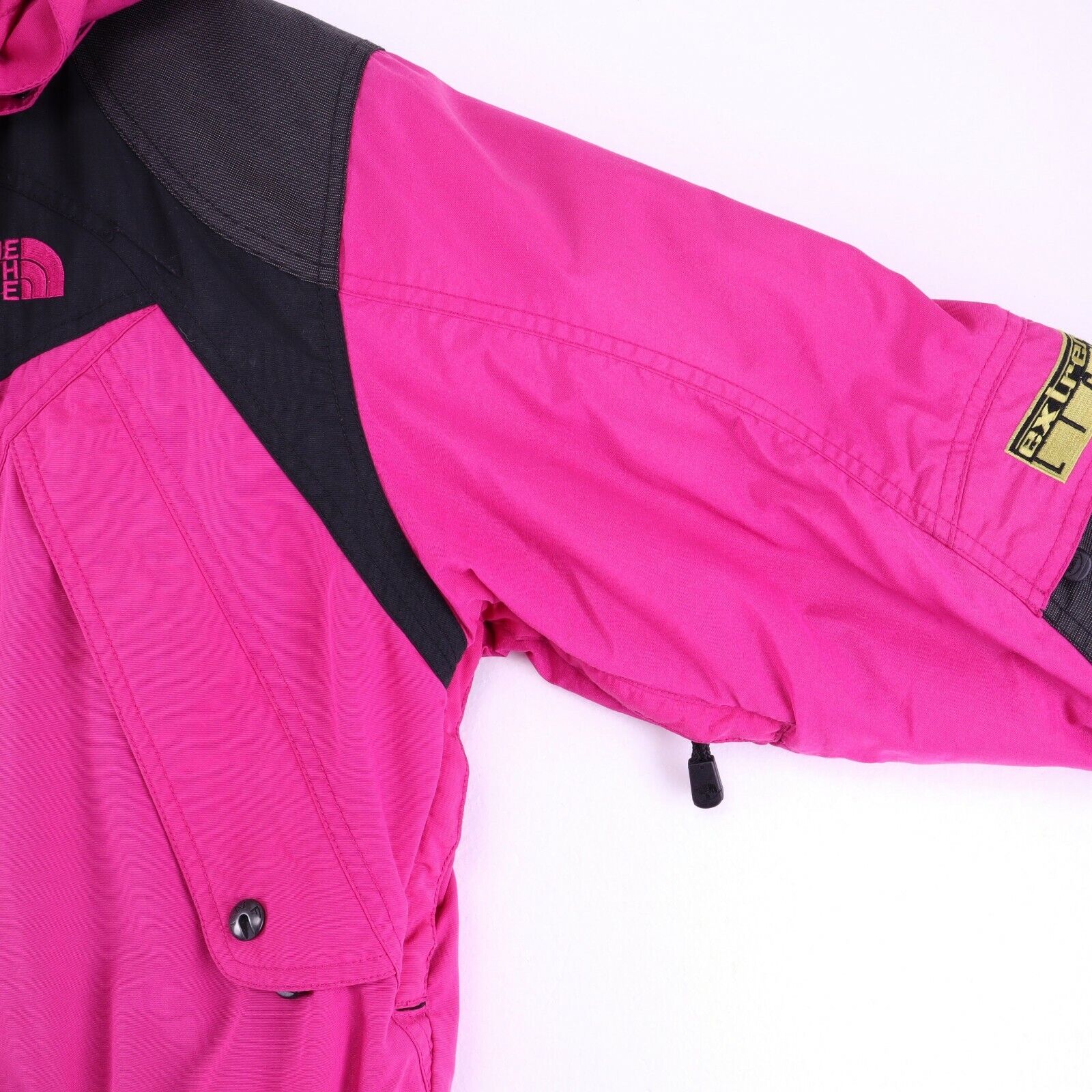 The North Face Women's Pink Windbreaker Jacket Size 10 Full Zip Hooded