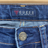 GUESS Los Angeles Dark Wash Skinny Low-Rise Stretchy Blue Jeans 27x30