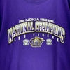 2004 Nokia Sugar Bowl National Champions LSU Tigers Purple T-shirt Size XL