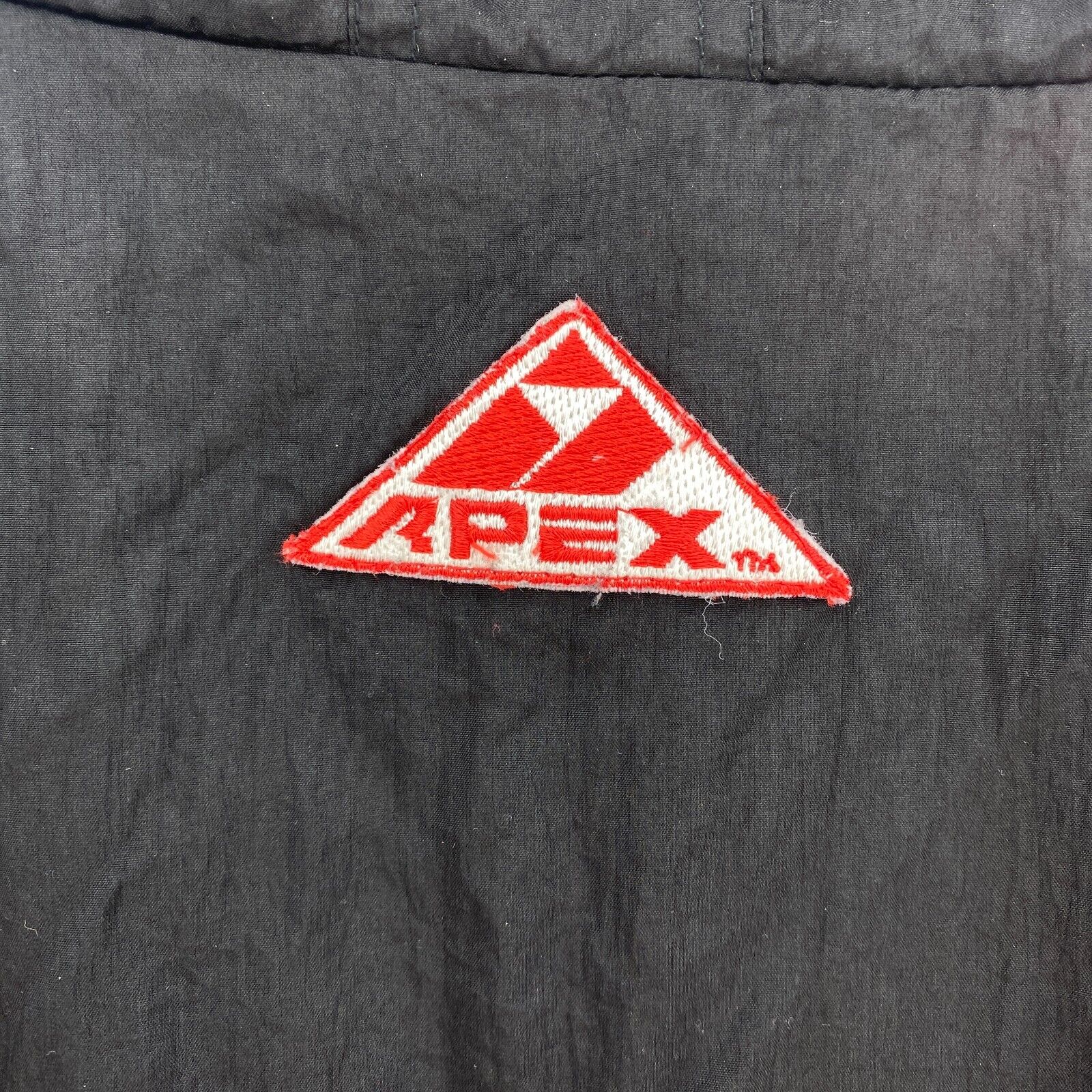 Apex One Nebraska Cornhuskers NCAA Football Full Zip Black Jacket Size 2XL