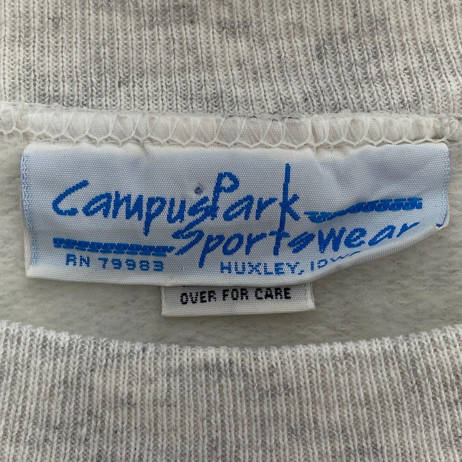 1996 Rose Bowl Northwestern NCAA Futboll Heathered Gray Sweatshirt Size XL