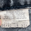 Levi Strauss Orange Tab Black Light Wash Jeans Size 36 Straight Leg