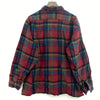 Vintage Pendleton Wool Checked Red Button Up Shirt Size XL Looped Collar