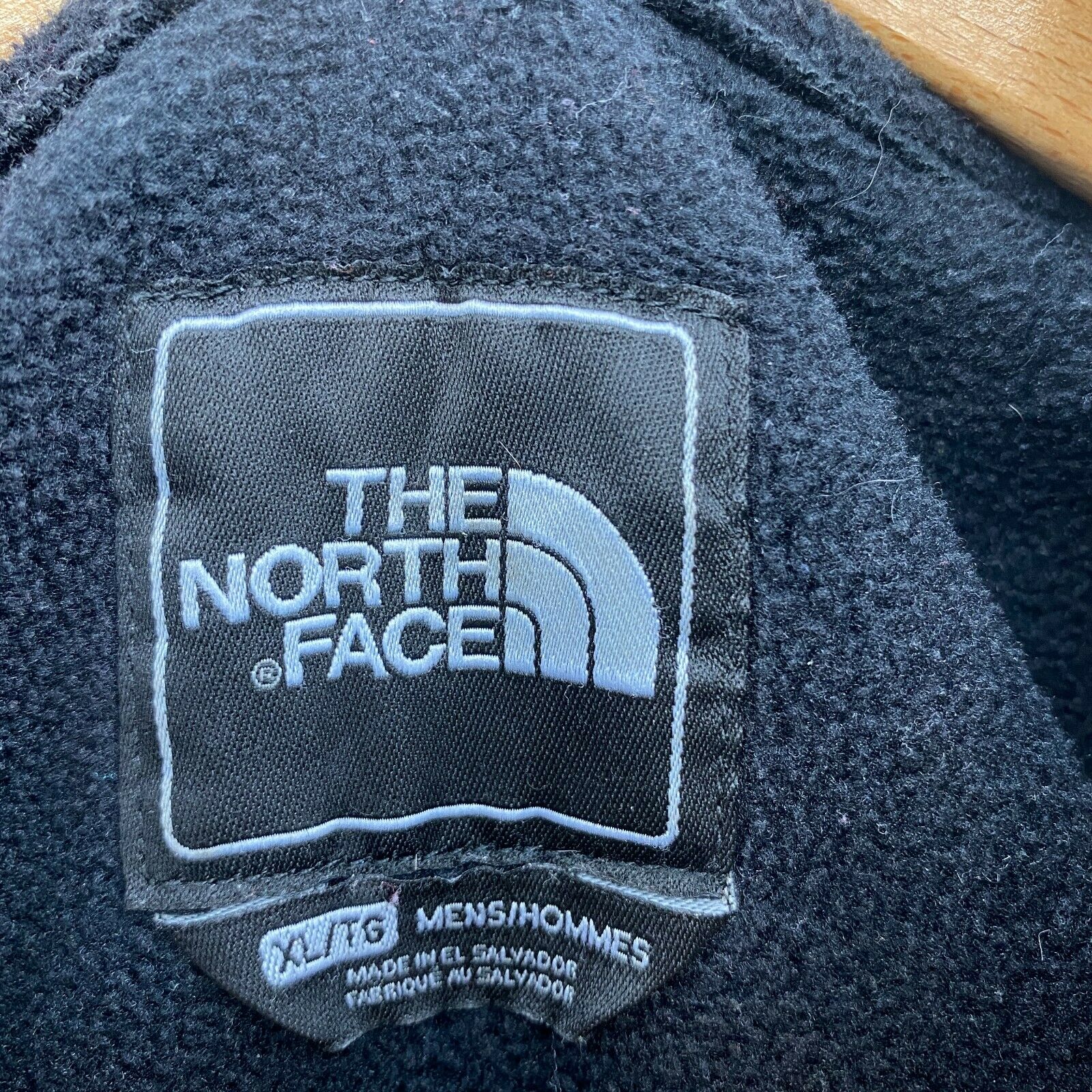 The North Face Men's Denali Full Zip Fleece Black Jacket Size XL