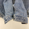 Vintage Levi Strauss Light Wash Blue Trucker Denim Jacket Size M Tall