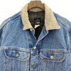 Vintage Lee Button Up Light Wash Blue Denim Jacket Size M Trucker