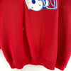 Vintage Logo 7 New England Patriots NFL Red Sweatshirt Size XL