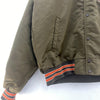 Cleveland Browns Logo Green Bomber Jacket Size XL
