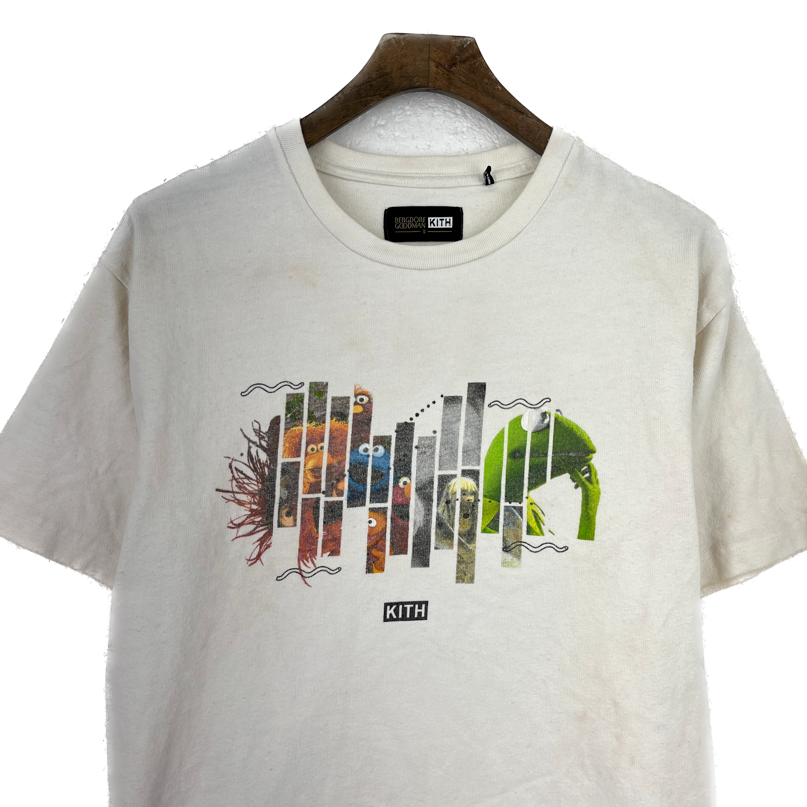 Sesame Street Kith Jim Henson White T-shirt Size S Single Stitch