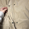 L.L.Bean Women's Beige Insulated Ultra Long Puffer Coat Size S Full Zip