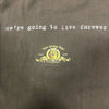 1996 FAME L.A We're Going To Live Forever Black T-shirt Size XL