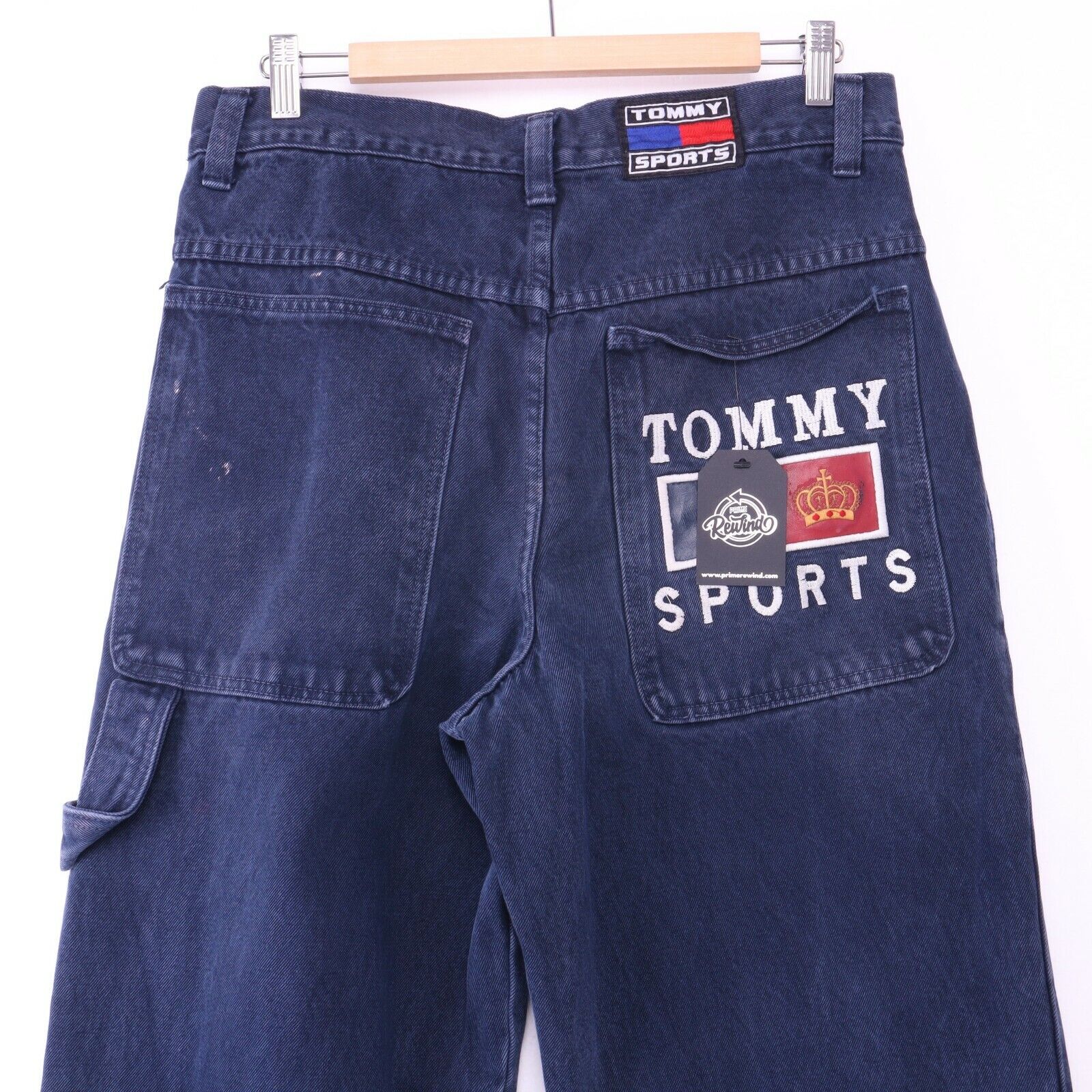 Tommy Hilfiger Sport Blue Carpenter Pant Size 33x33