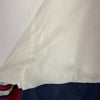 Vintage USA Olympics Full Zip White Navy Blue Light Jacket Size L