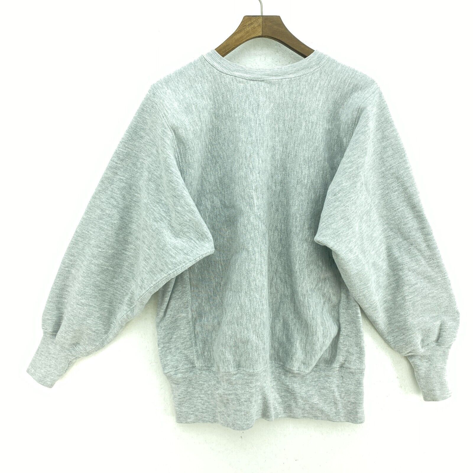 Champion Reverse Weave Middlebury Spell Out Women's Gray Sweatshirt Size M