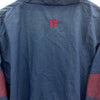 Vintage Russell Athletic Logo Full Zip Navy Blue Jacket Size XL
