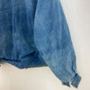 Eddie Bauer Blanket Lined Button Up Blue Denim Jacket Size M