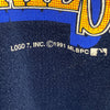 American League Champions Minnesota Twins 91 MLB Navy Blue Sweatshirt Size L