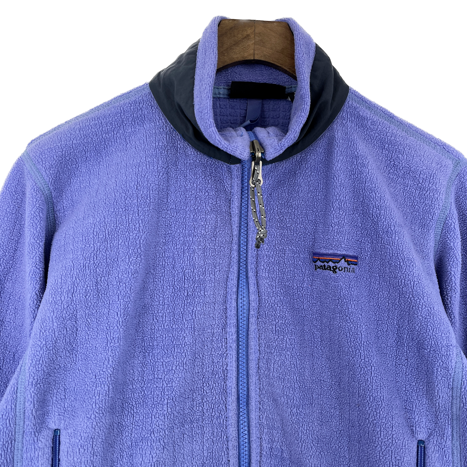 Vintage Patagonia Full Zip Purple Fleece Jacket Size M Women's