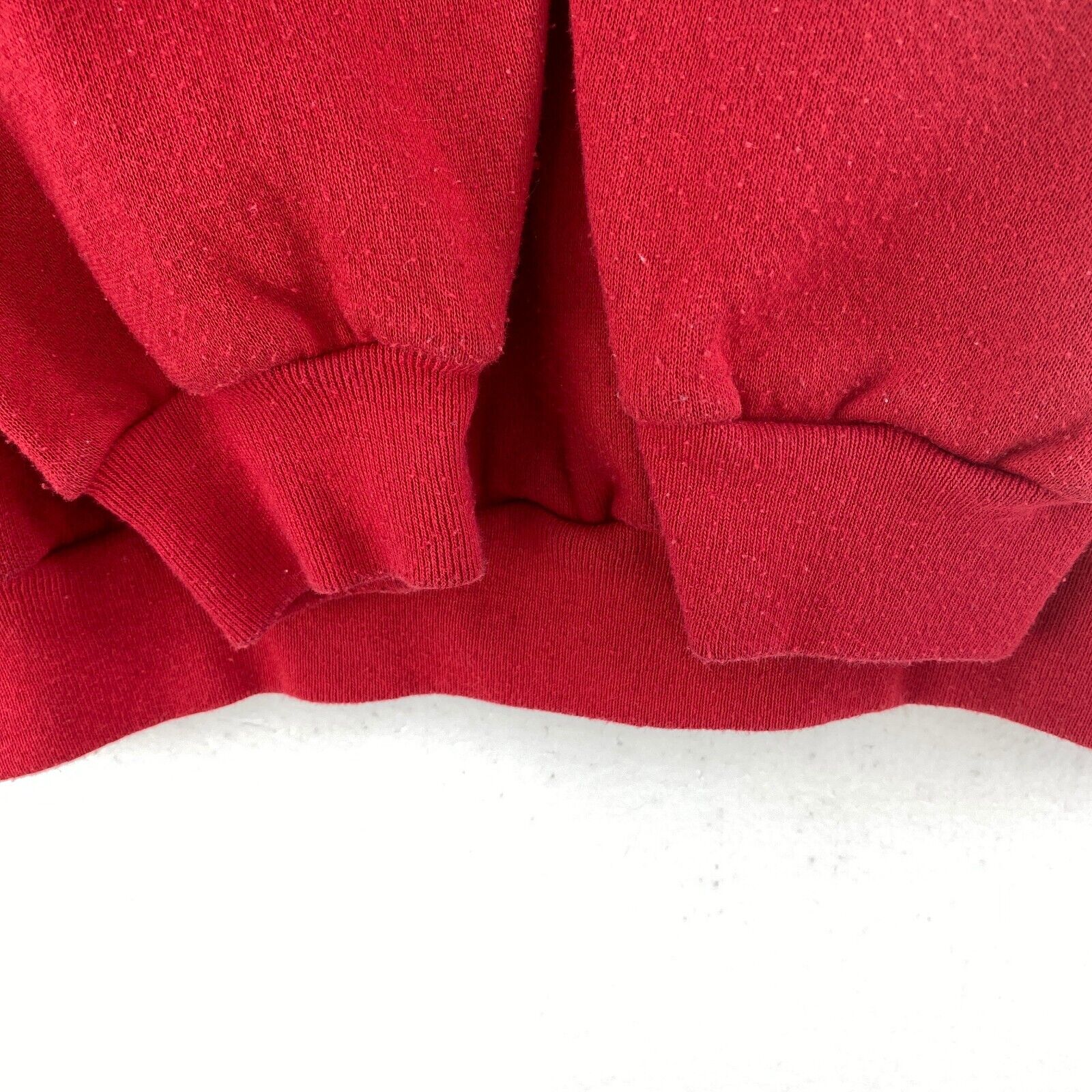 Walt Disney Mickey Mouse Genuine Article 1928 Red Crewneck Sweatshirt Size XL