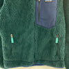 Vintage Patagonia Classic Retro-X Fleece Full Zip Green Jacket Size M