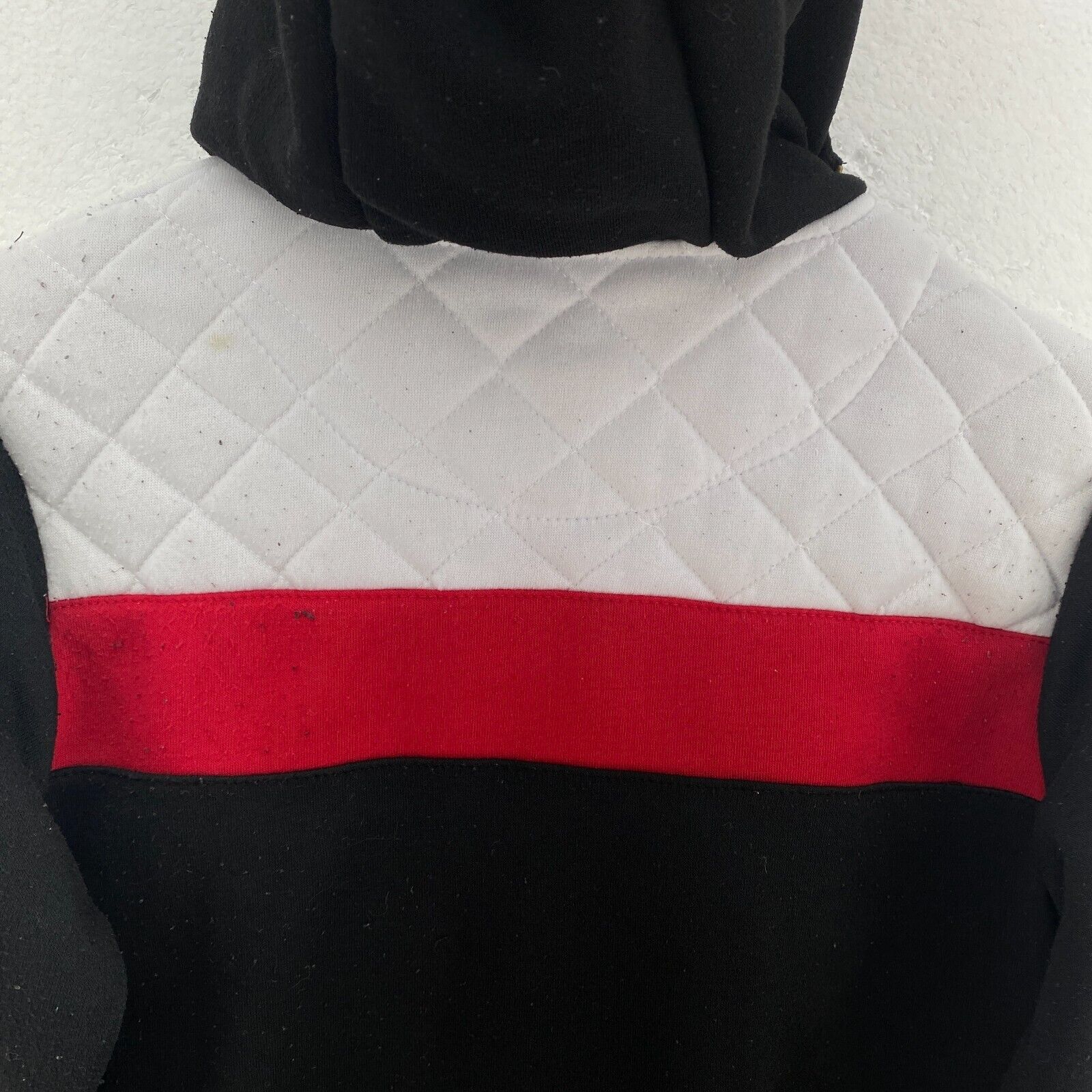 Y2K Phat Farm Full Zip Black Hooded Jacket Size M Women's Sexy