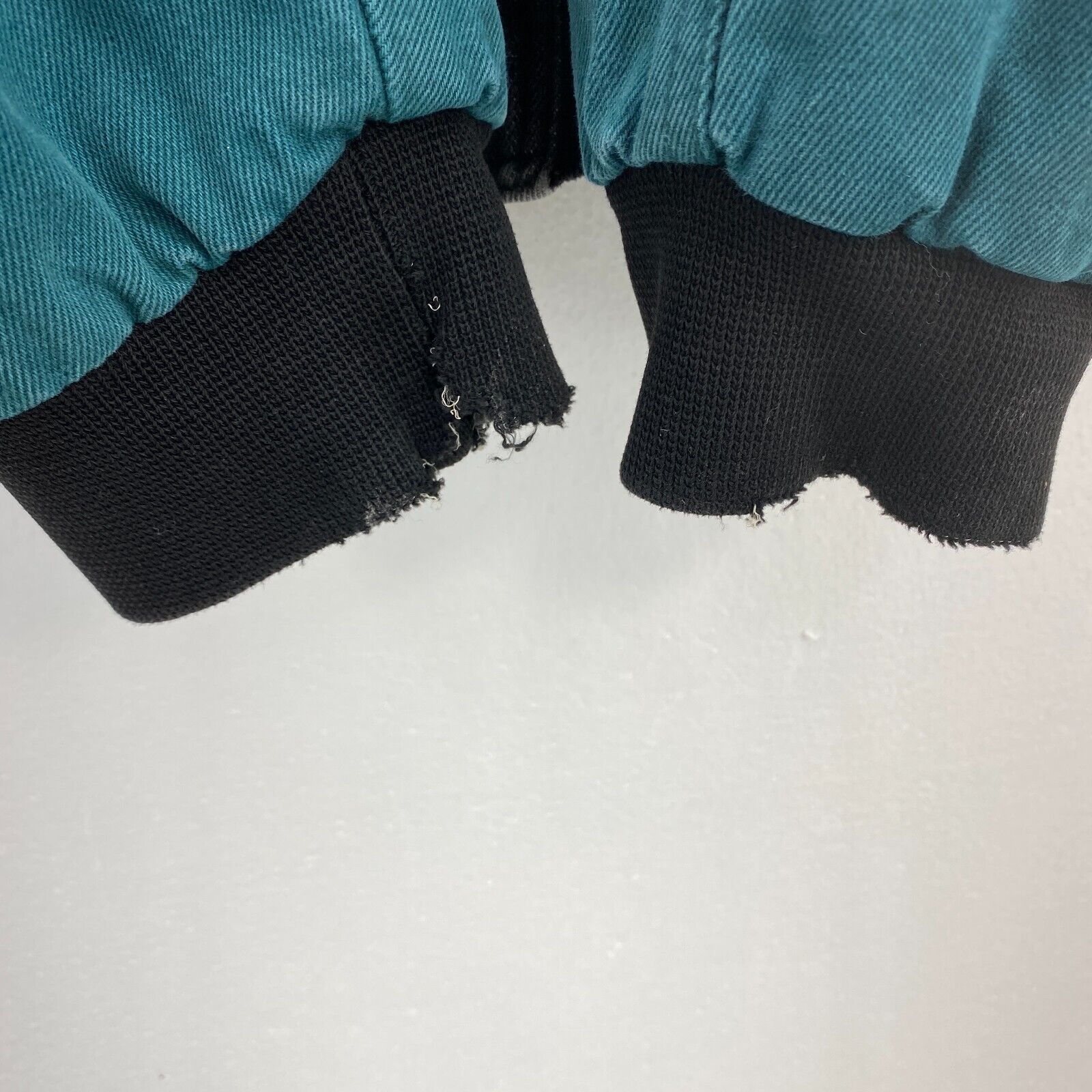 Molson Canadian Black Denim Jacket Size XL Snapped