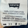 Levi Strauss Orange Tab Relaxed Fit Size 33 x 25 Dark Wash Blue Jeans