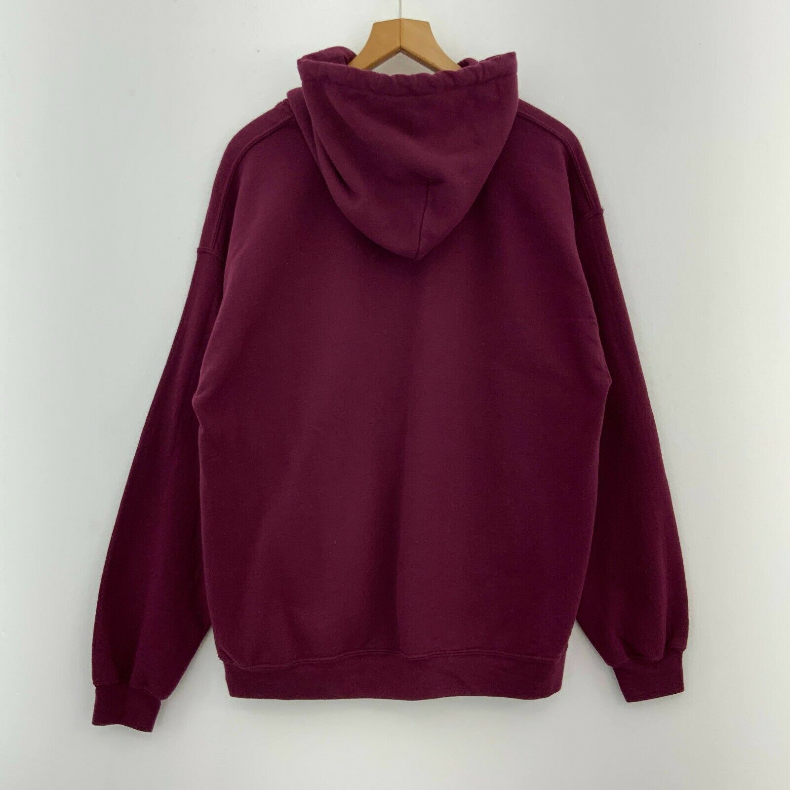 Schrute Farms Bed And Breakfast Logo Burgundy Hoodie Size L