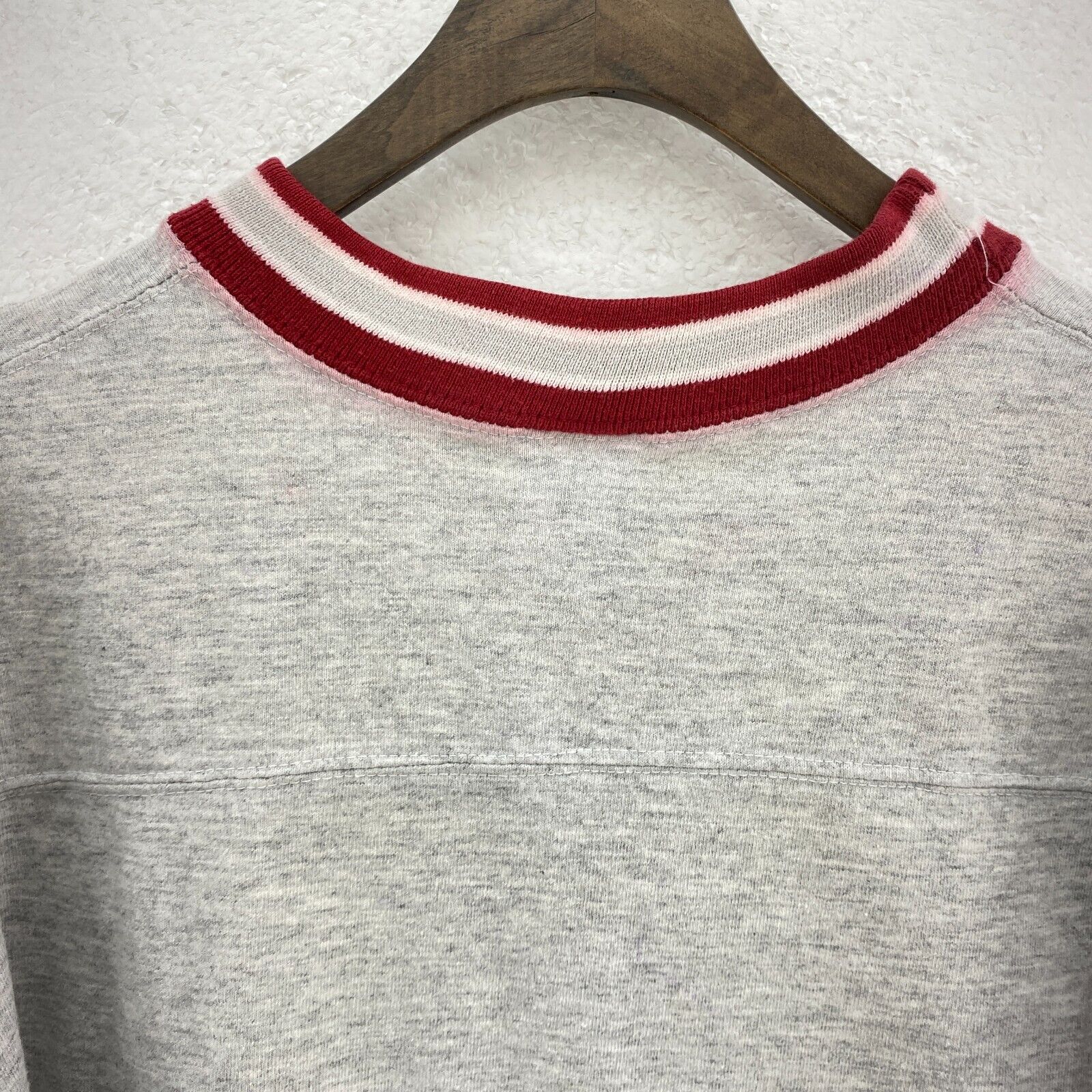 Vintage Harvard University Spell Out Gray T-shirt Size XL Tee
