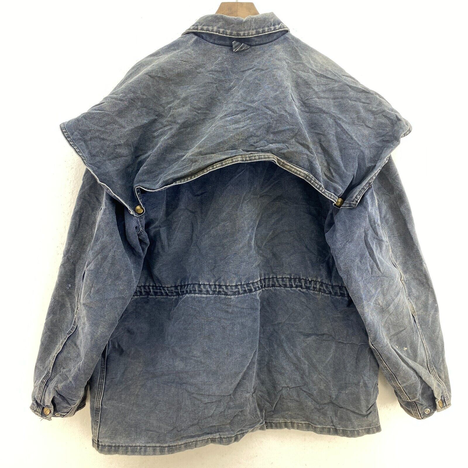 Carhartt Workwear Blue Jacket Size L Full Zip Up