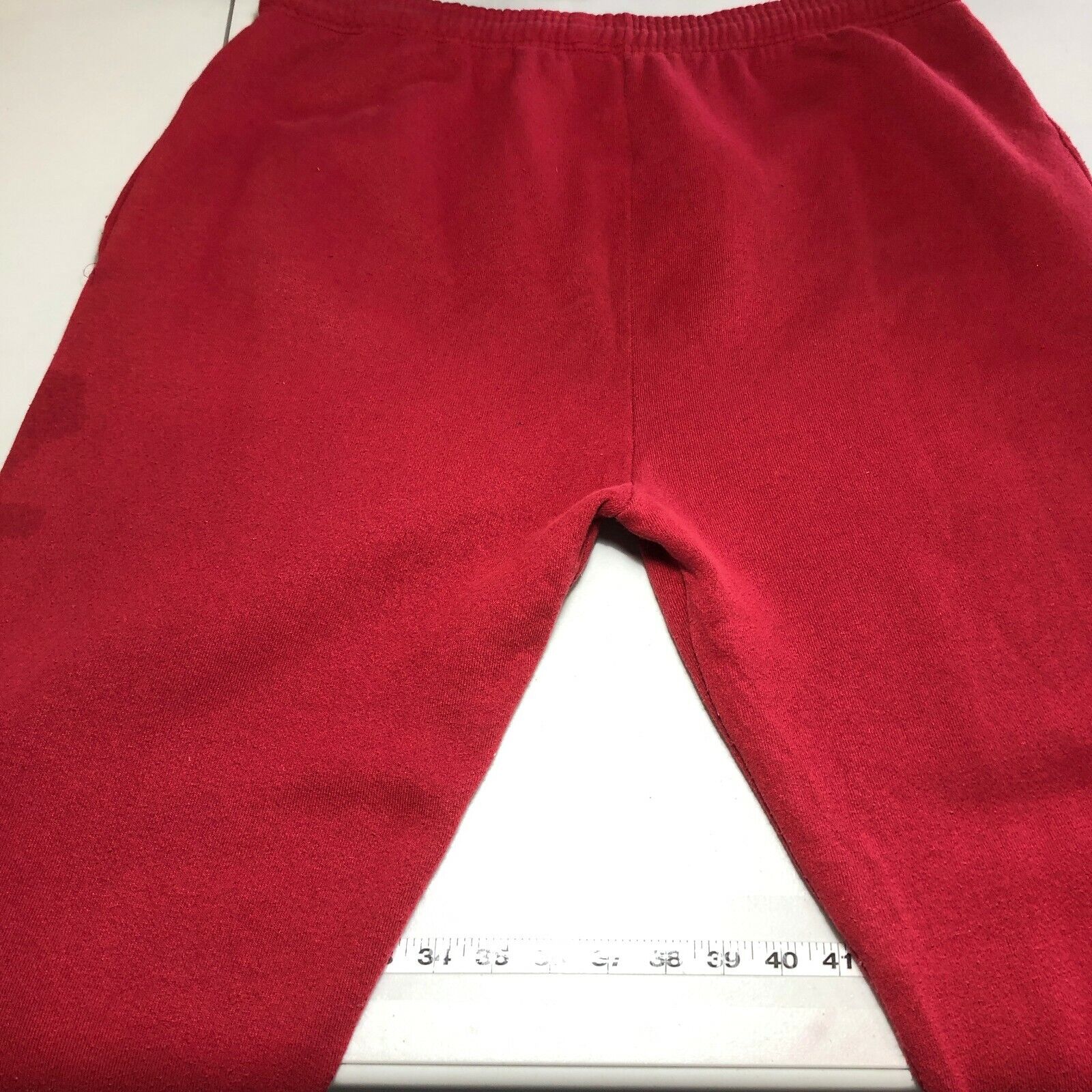 Pro Spirit Vintage Red Sweatpant Jogger Size L 90s