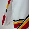 Vintage Pro Player NHL Calgary Flames White V-Neck Jersey Size XXL