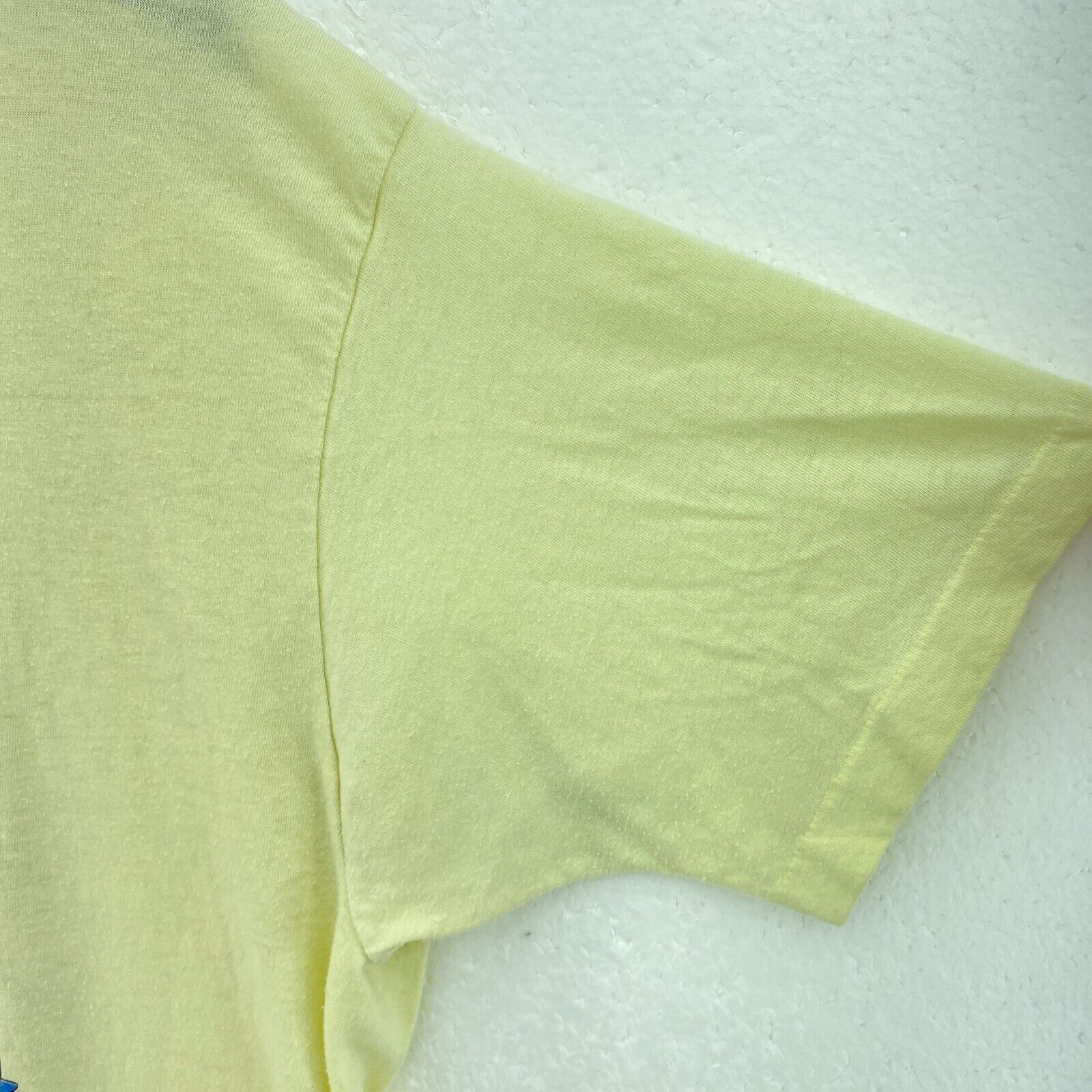 Vintage Disney Mickey And Minnie Mouse Yellow T-shirt Size S