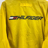 Tommy Hilfiger Logo Vintage Yellow Snapped Rain Jacket Size L