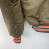 Cleveland Browns Logo Green Bomber Jacket Size XL