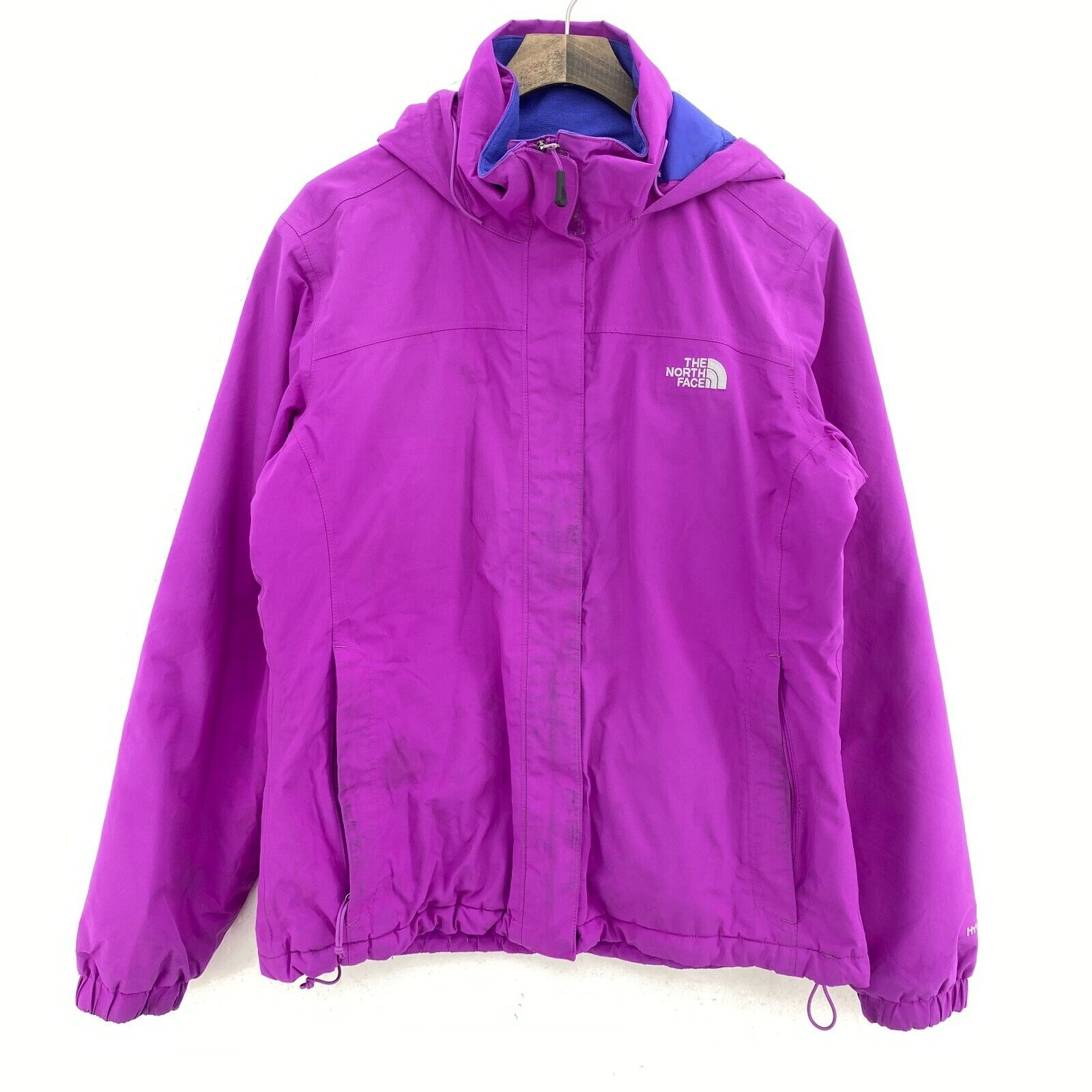The North Face Full Zip Women's Jacket Size M Hooded Purple