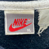 Nike Swoosh Black And White Polo Sweatshirt Size XL