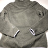 L.L.Bean Green Snap-T Sweater Pullover Fleece Lined Size S