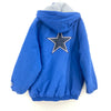 Starter Dallas Cowboys NFL Full Zip Blue Insulated Hooded Jacket Size L