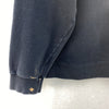 Nike Swoosh Check Embroidered Black Sweatshirt Size XL Crewneck