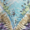 Vintage Liquid Blue Blue Tie Dye Sea Animals T-shirt Size XL Tee