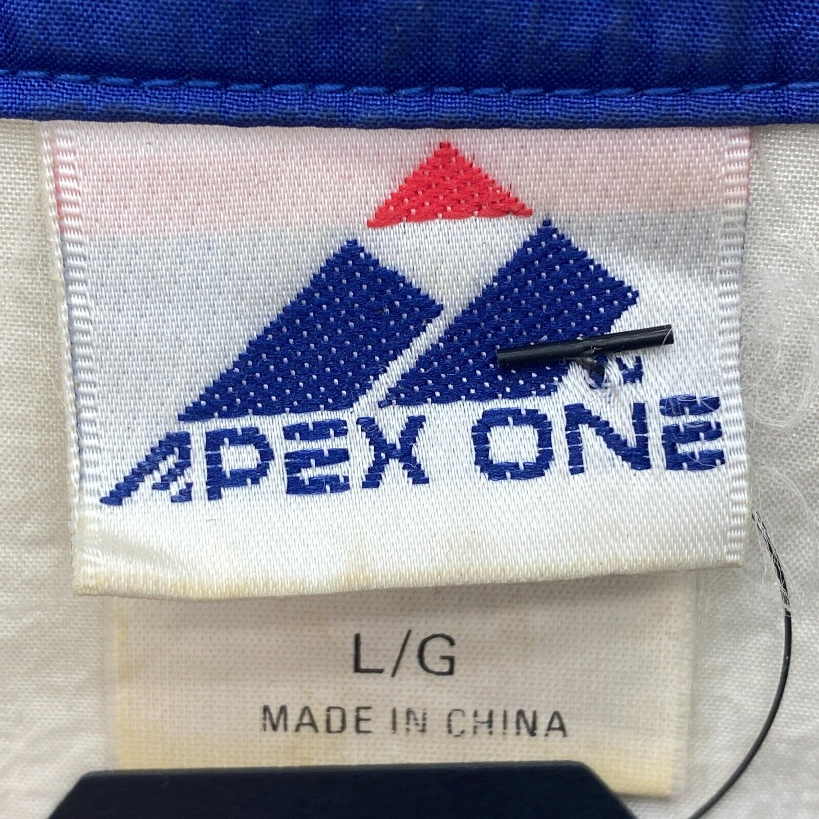 Chicago Cubs MLB Big Logo Apex One Pullover Windbreaker Jacket Blue Size M