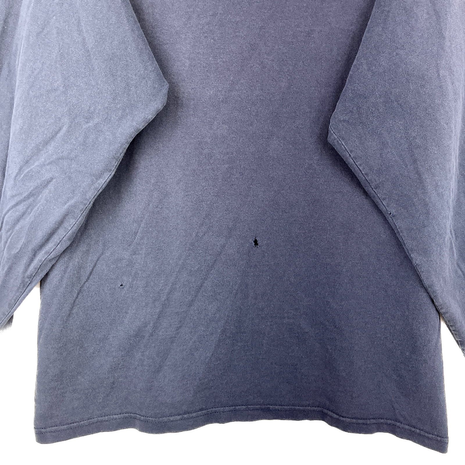 Vintage Nike Turtle Neck Navy Blue Long Sleeve T-shirt Size M